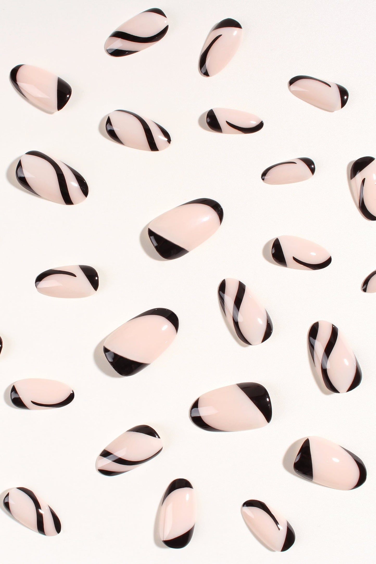 Bonmuz - Satin Black | Soft & Durable Press-On Nails