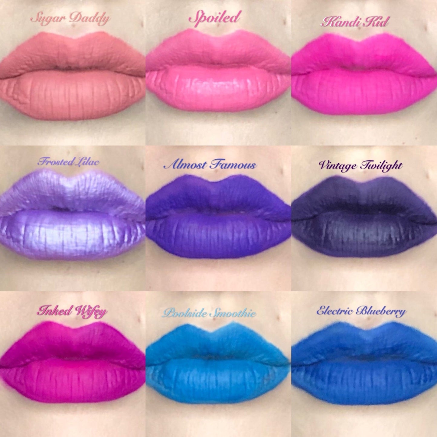 Inked Doll Cosmetics - The "PINKS!!" DOLLICIOUS MATTE Liquid Lipstick