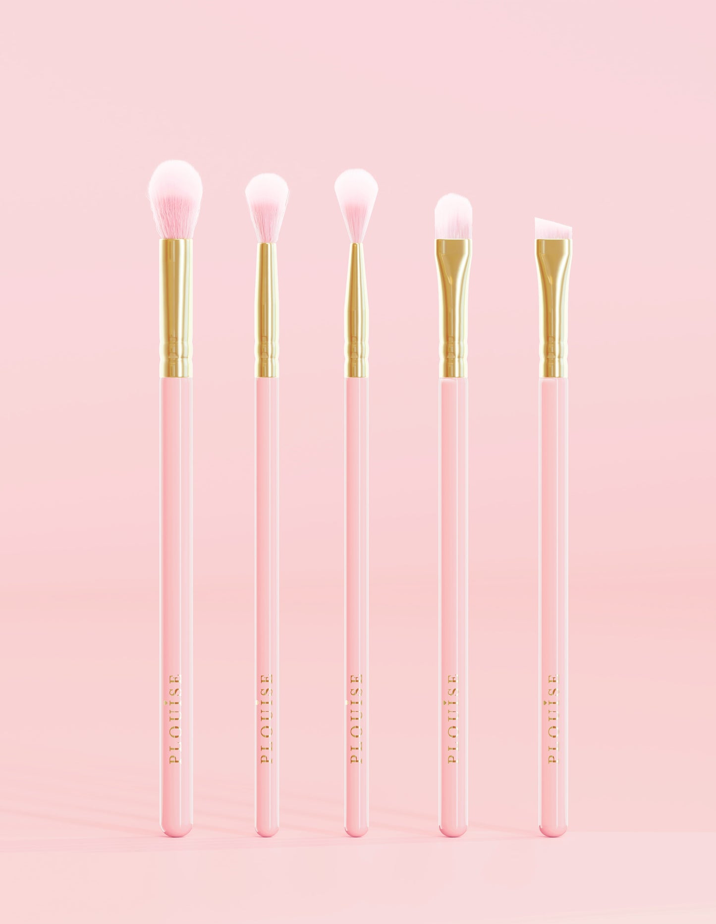 Snatch Blend & Pop 5-Piece Brow, Eye & Lip Brush Set