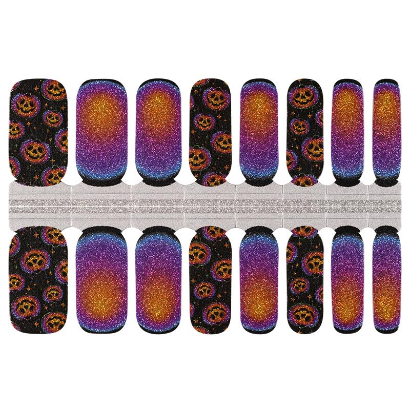 Candied Nails - Nail Sticker - Pumpkin Glitter