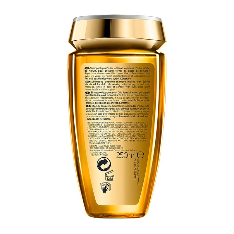 Kérastase Elixir Ultime Bain Shampoo For Dull Hair