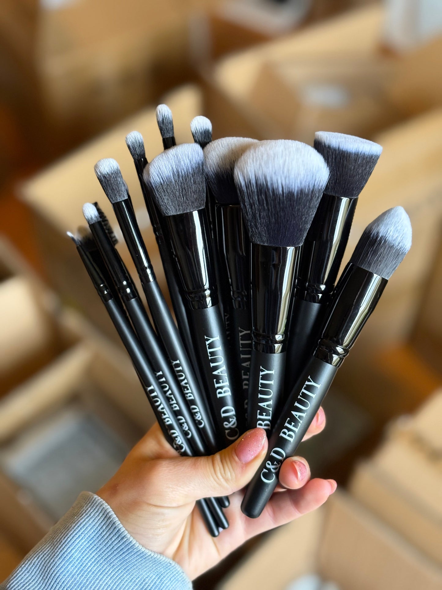 C & D Beauty - Makeup Brush Set