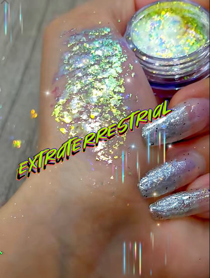 Inked Doll Cosmetics - EXTRATERRESTRIAL “Galactal Goddess” Gel Flakes