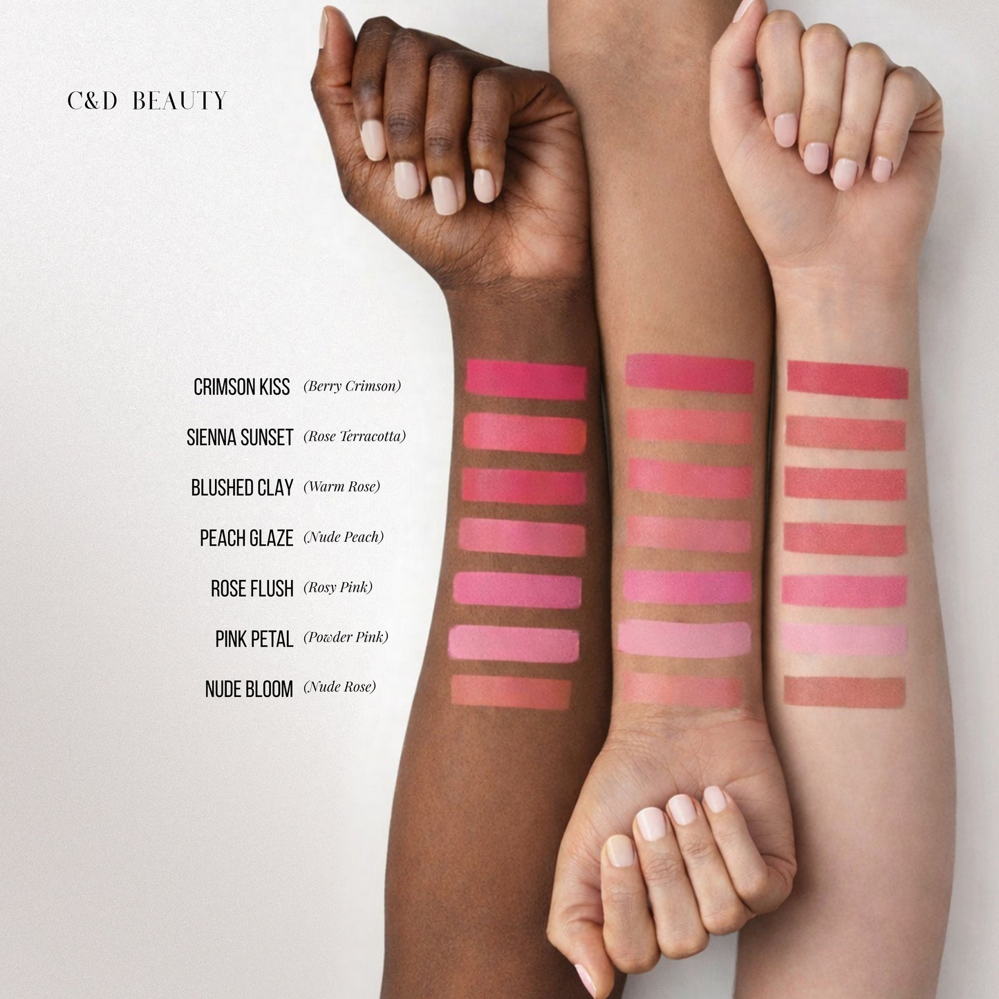 C & D Beauty - Blush Sticks