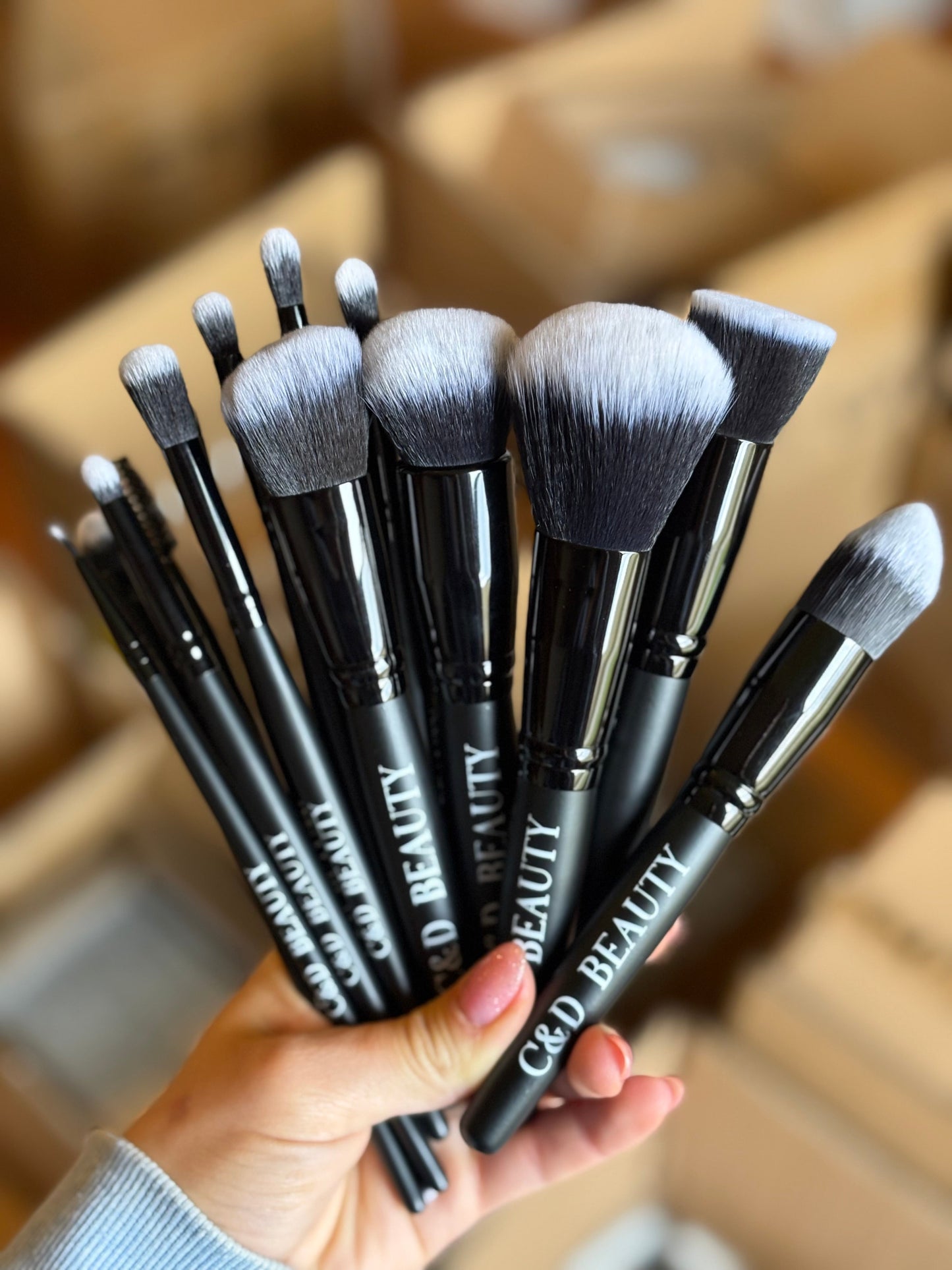 C & D Beauty - Makeup Brush Set