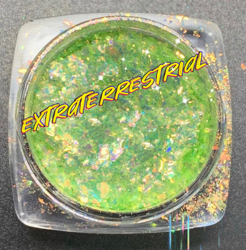 Inked Doll Cosmetics - EXTRATERRESTRIAL “Galactal Goddess” Gel Flakes