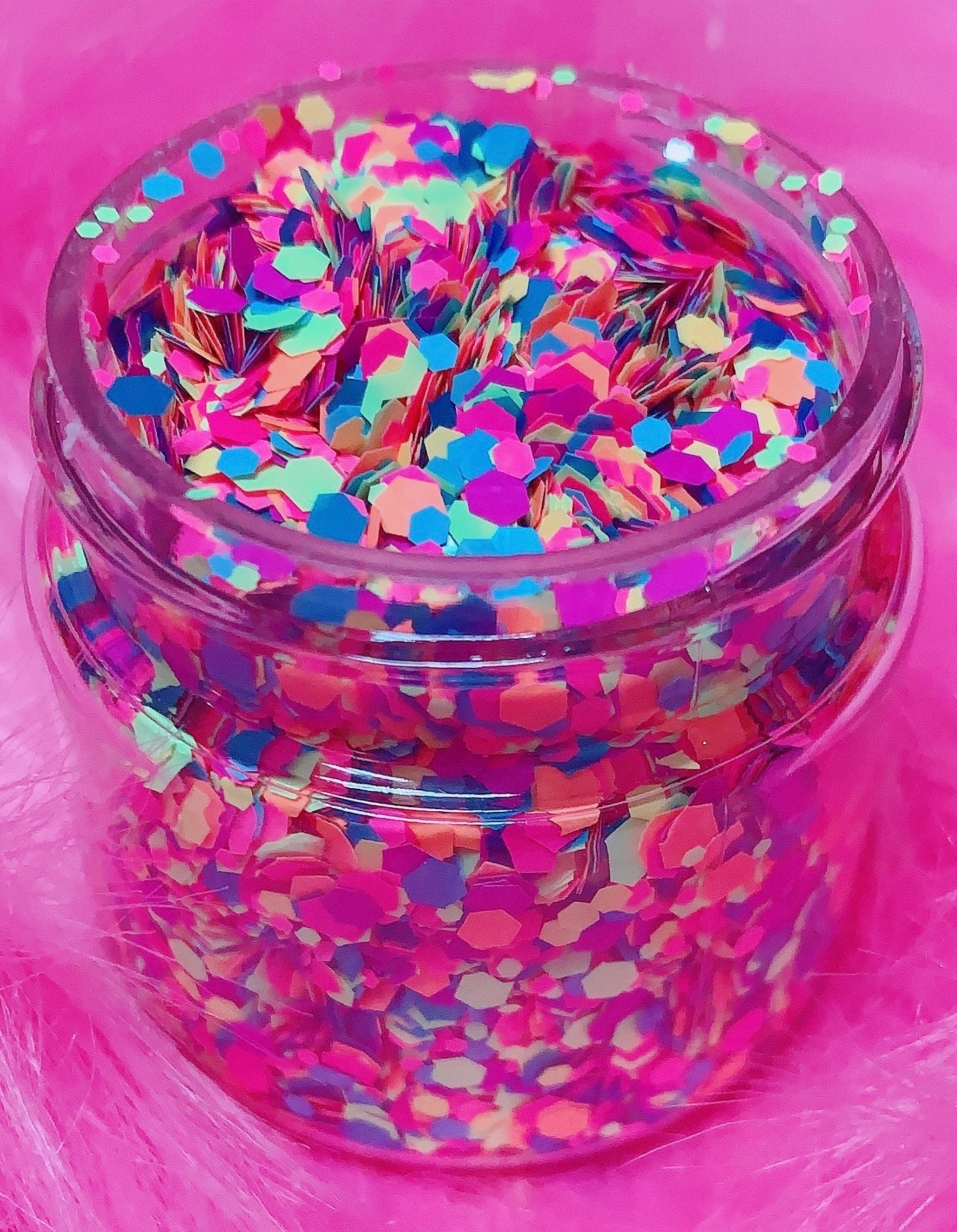 Inked Doll Cosmetics - "BEYOND WONDERLAND" *UV*/BlackLight* Festival FunFetti