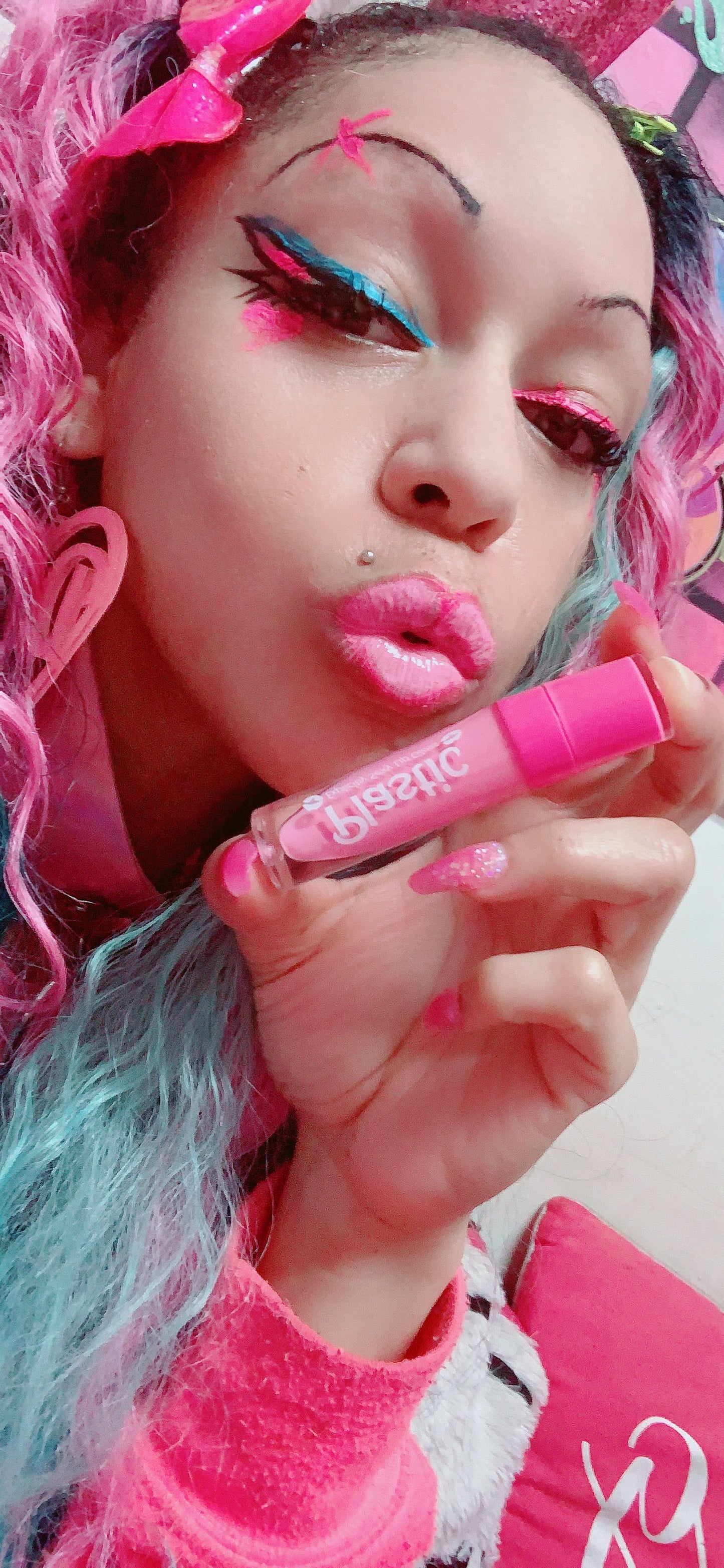Inked Doll Cosmetics - *BRAT-A-TUDE* "PLASTIC" Explicily SEXY Lip Gloss