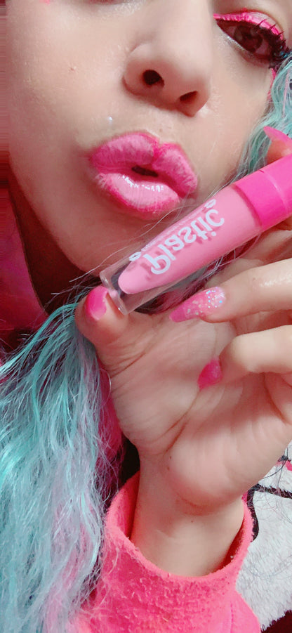 Inked Doll Cosmetics - *BRAT-A-TUDE* "PLASTIC" Explicily SEXY Lip Gloss