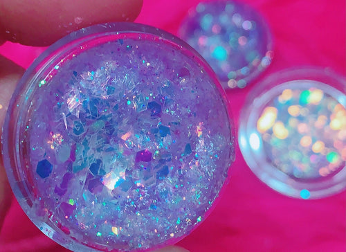 Inked Doll Cosmetics - CINDERELLA SLIPPER (Face/Body/Hair) Glitter Gel