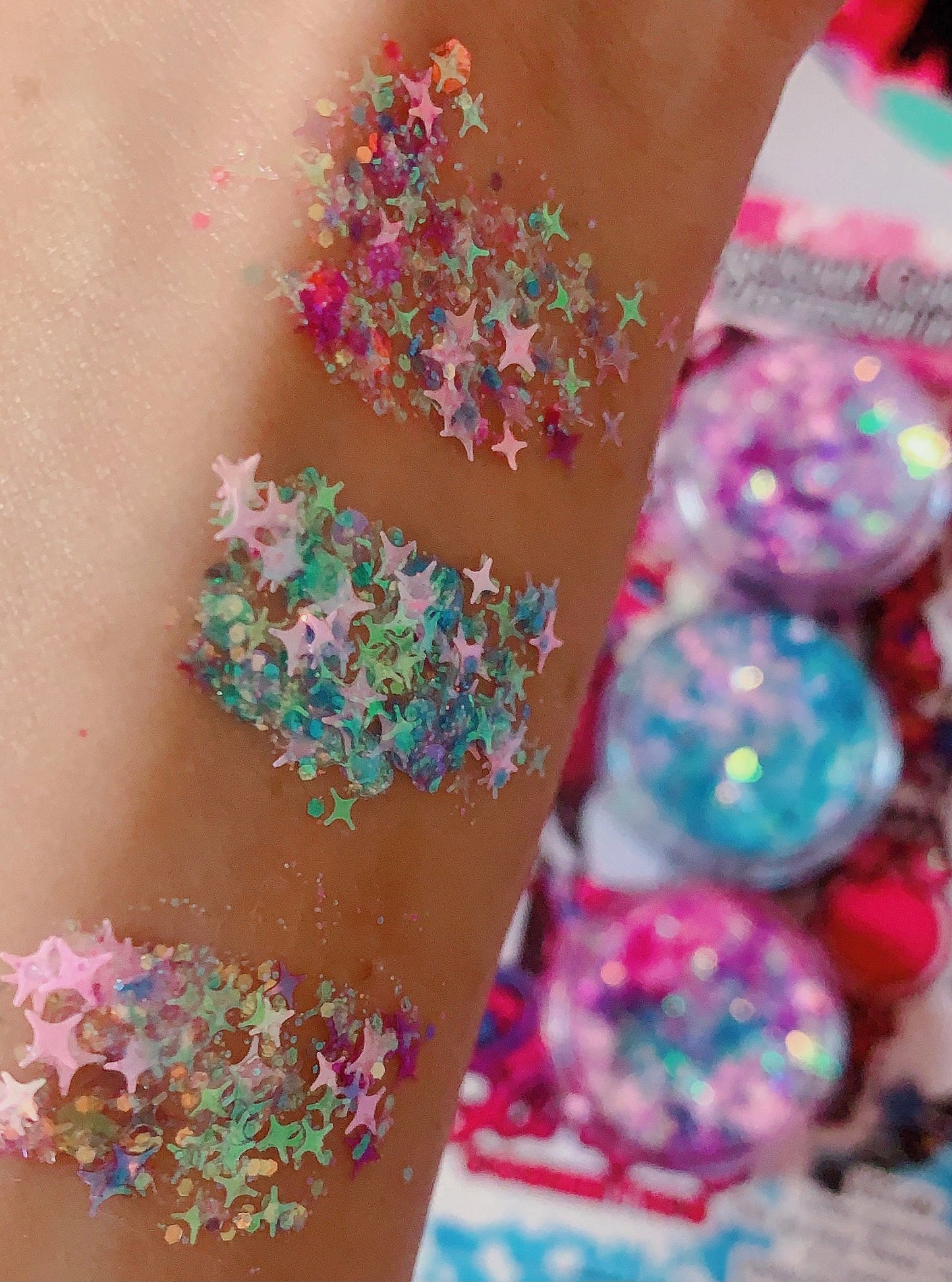 Inked Doll Cosmetics - COTTON CANDY BLUE Diamond Glow