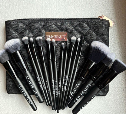 C & D Beauty - Makeup Brush Set