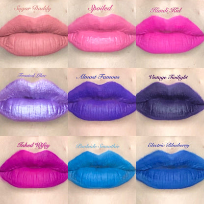 Inked Doll Cosmetics - The "BLUES/GREEN!!" DOLLICIOUS MATTE Vegan Liquid Lipstick