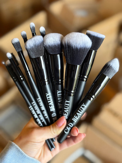 C & D Beauty - Makeup Brush Set