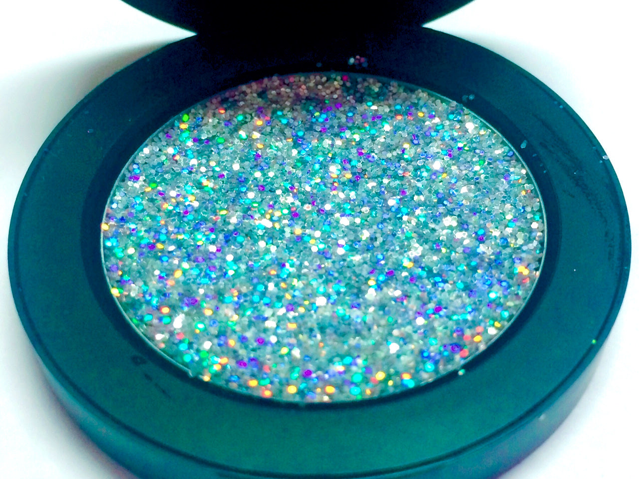 Inked Doll Cosmetics - "GLASS DOLLHOUSE!" Single Pressed Glitter Palette