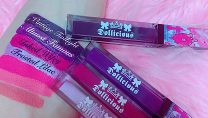Inked Doll Cosmetics - The "PURPLES!!" DOLLICIOUS MATTE Vegan Liquid Lipstick