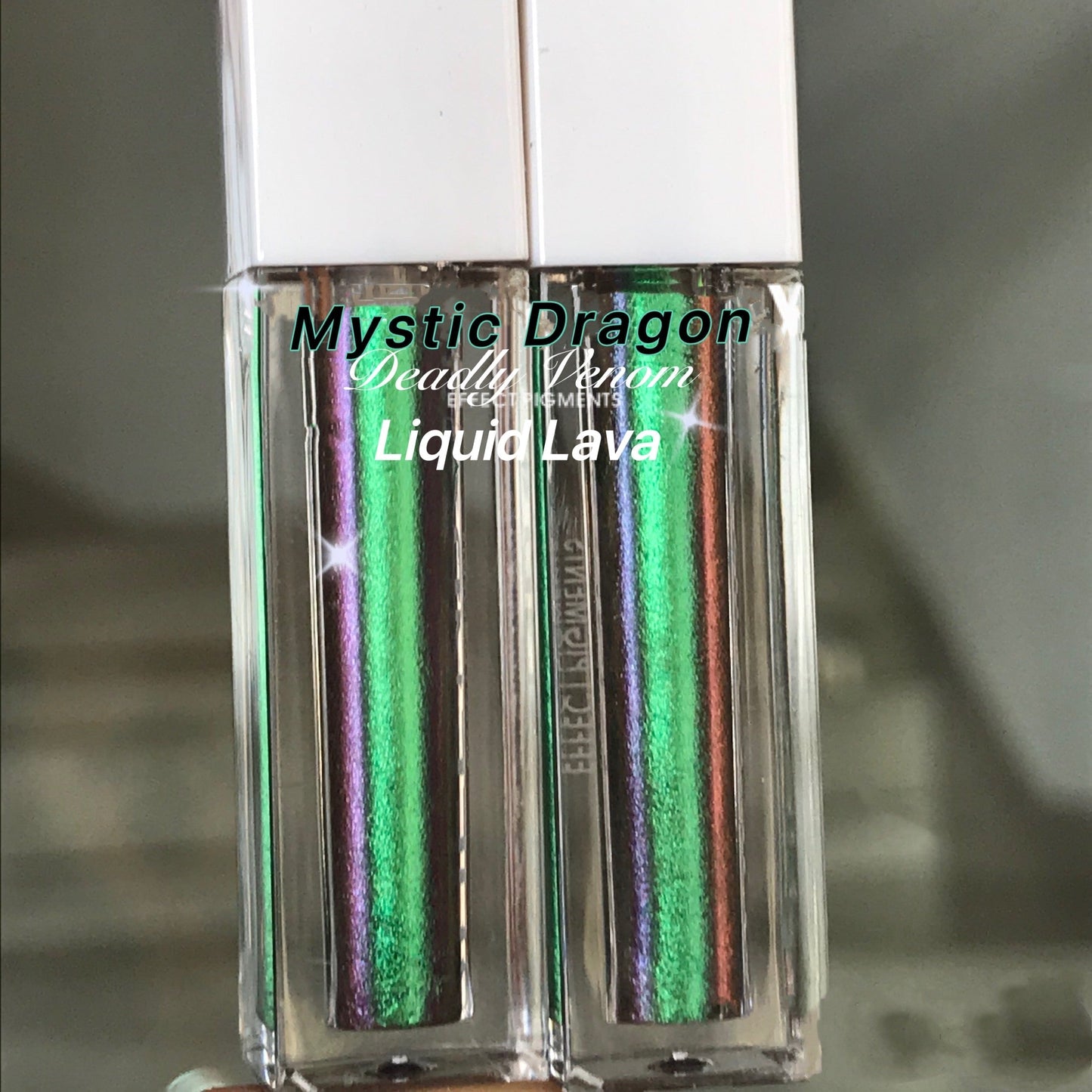 Inked Doll Cosmetics - "MYSTIC DRAGON" Deadly Venom LIQUID LAVA Effect Pigments