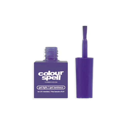 ColourSpell - Long Wearing Gel Light Nail Polish - Violet