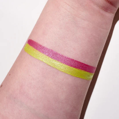 Glisten Cosmetics - Split Liner - Nerds (Shimmer Pink & Lime Green) - Large (10g)