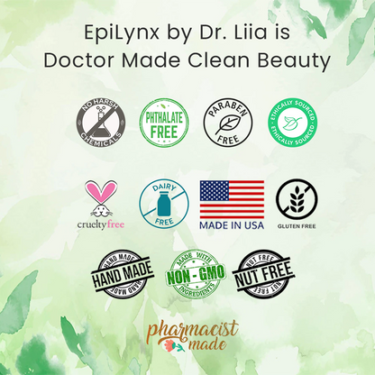 EpiLynx - Vegan EpiSilk, Crystal Wrinkle Smoothing Face Serum - Intense Brightening and Firming Wrinkle Fix for Sensitive Skin