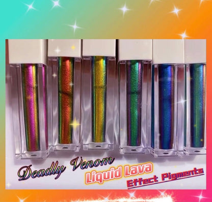 Inked Doll Cosmetics - "COBRA STRIKE" Deadly Venom LIQUID LAVA Effect Pigments