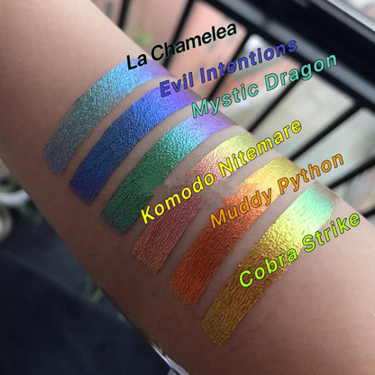 Inked Doll Cosmetics - "COBRA STRIKE" Deadly Venom LIQUID LAVA Effect Pigments