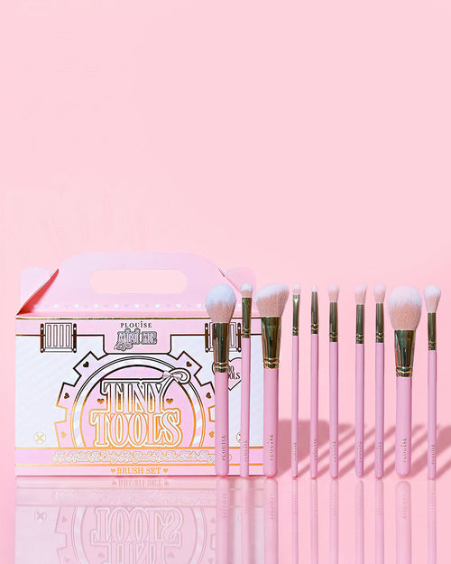 Tiny Tools 10-Piece Beginner Makeup Brush Set