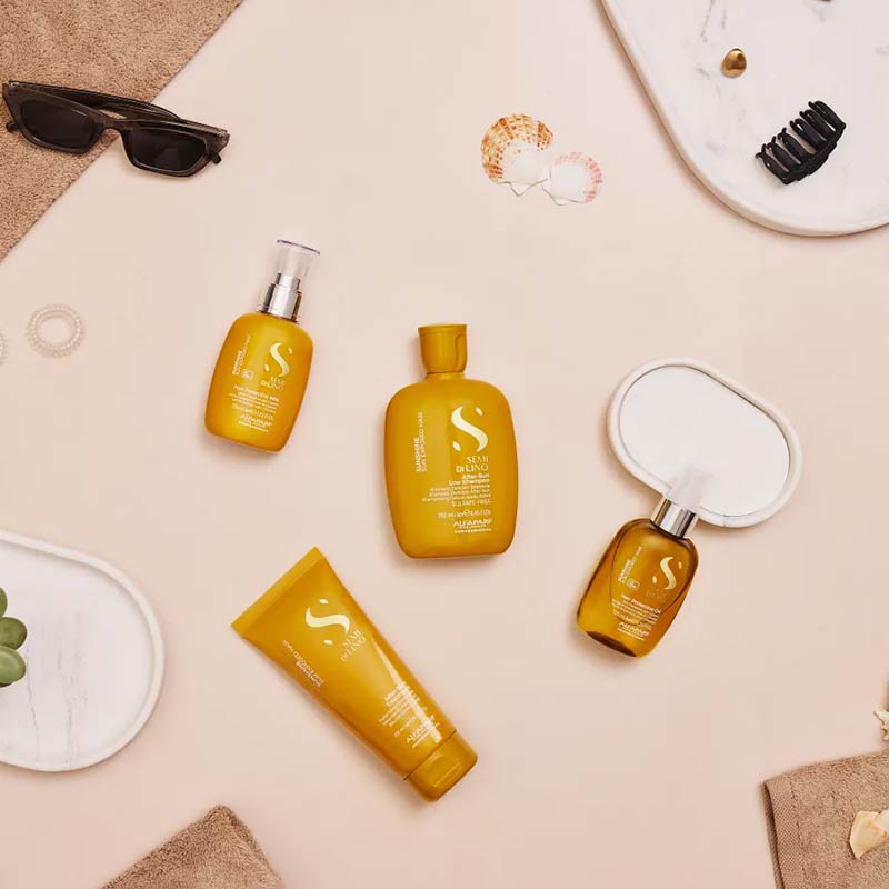 Alfaparf Semi Di Lino Sunshine Hair Protective Oil For Sun Exposed Hair