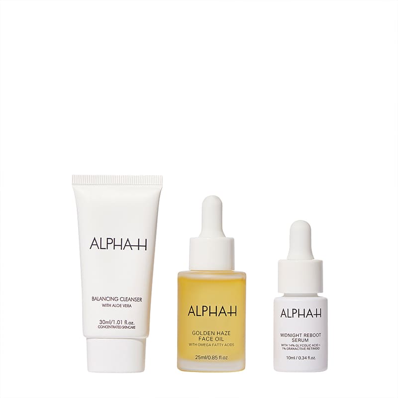Alpha-H Golden Glow Trio Gift Set Discontinued