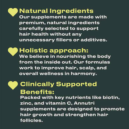 Annutri Grow It Hair Growth Supplement - 6 Month Supply