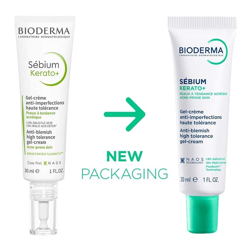 Bioderma Sebium Kerato+ Anti-Blemish High Tolerance Gel-Cream