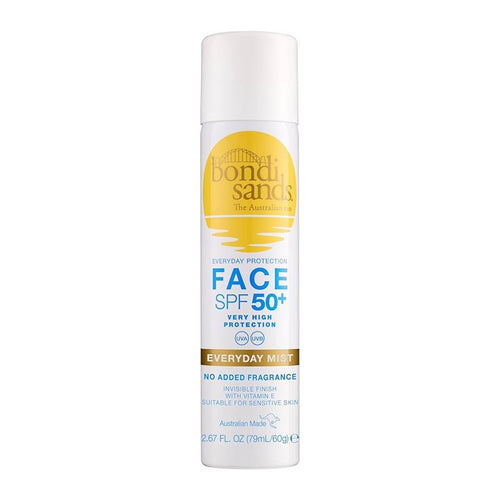 Bondi Sands Face SPF 50+ Everyday Mist No Added Fragrance