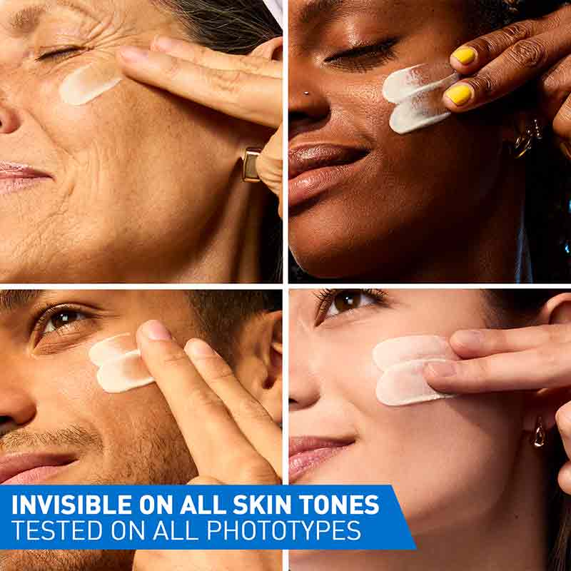 CeraVe Invisible Dry Touch Mattifying Fluid Face Sunscreen SPF 50