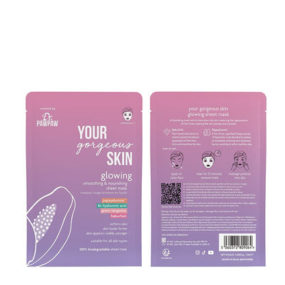 Dr Paw Paw Your Gorgeous Skin Glowing Sheet Mask Discontinued