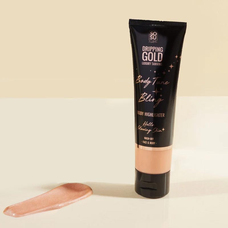 Dripping Gold Body Tune Bling Body Highlighter