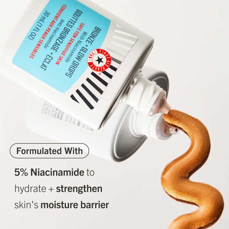 First Aid Beauty Bronze + Glow Drops with Niacinamide