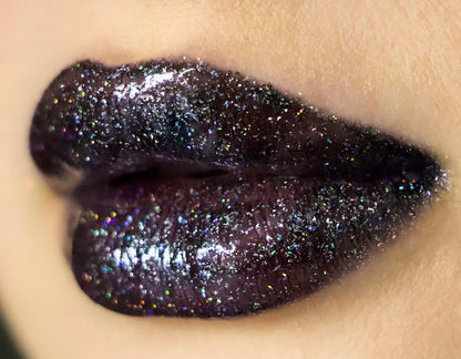 Curst Kosmetics - Holographic Lip Glitz - Black Magic