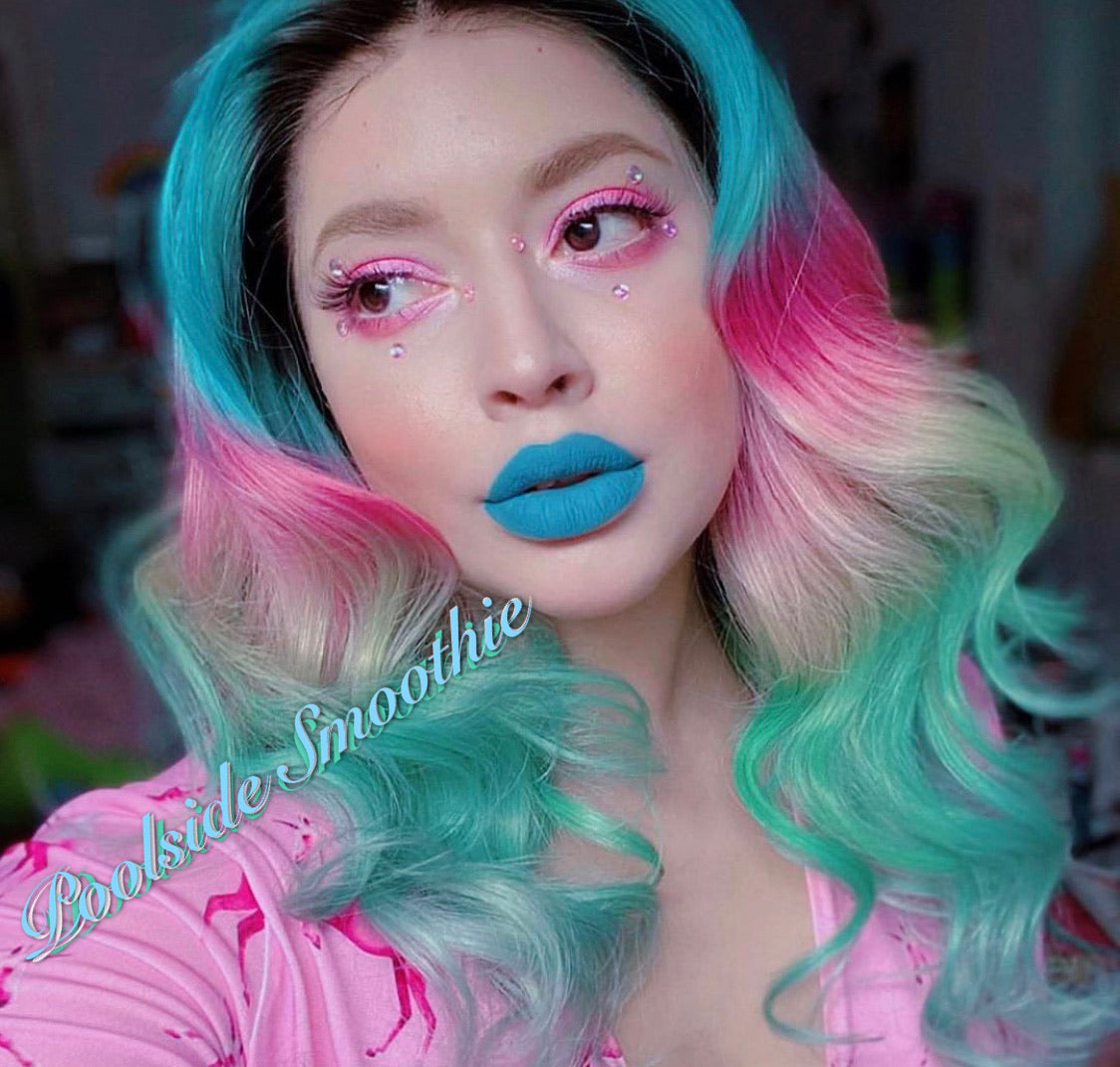 Inked Doll Cosmetics - The "BLUES/GREEN!!" DOLLICIOUS MATTE Vegan Liquid Lipstick