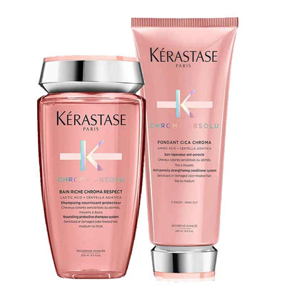Kérastase Chroma Absolu Hydrating Duo For Fine To Medium Hair With FREE Elixir Ultime Oil