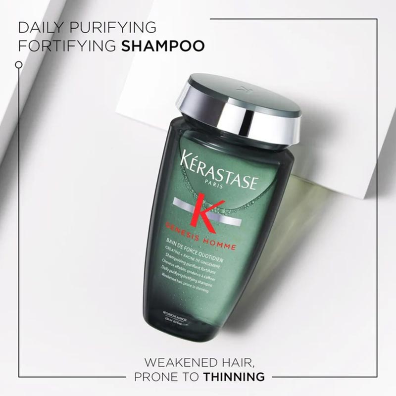 Kérastase Genesis Homme Daily Purifying Fortifying Shampoo for Men