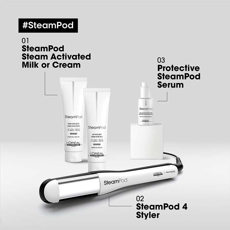 L'Oréal Professionnel Steampod 4.0 + FREE Redken Extreme Shampoo & Conditioner Minis