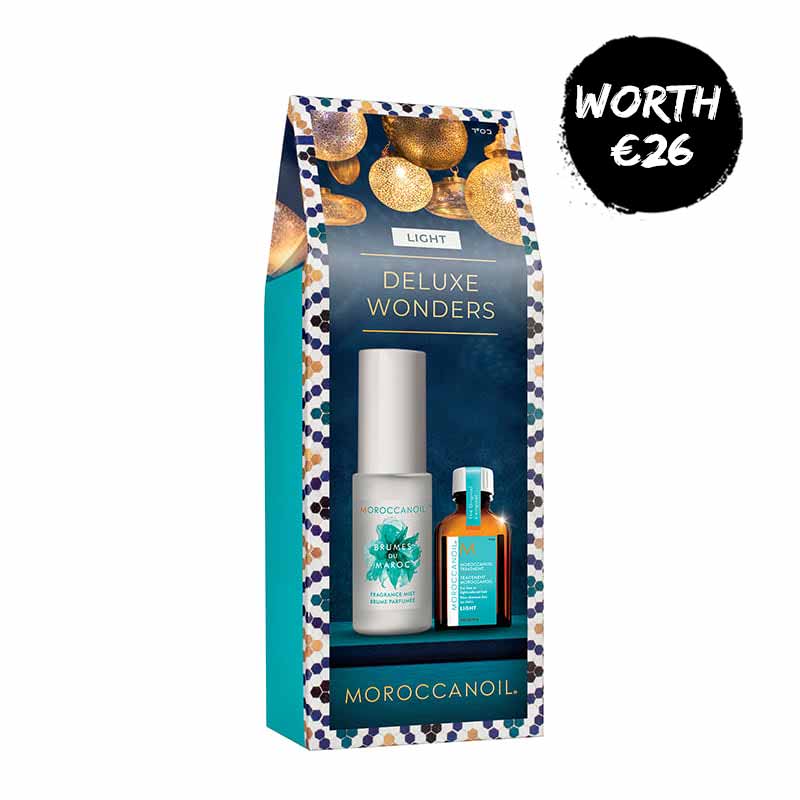 Moroccanoil Deluxe Wonders Light Gift Set Discontinued